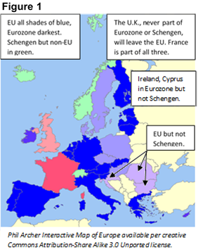 Figure 1: Schengen Area